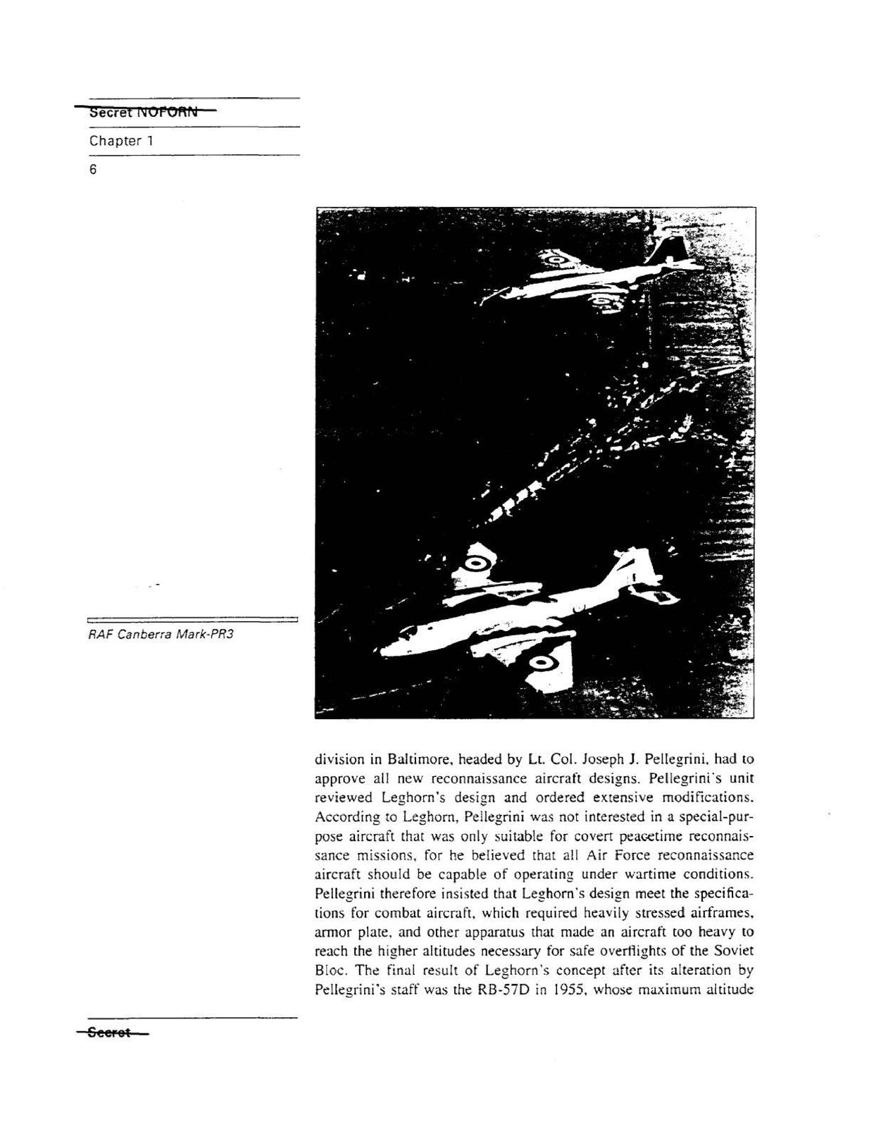 CIA-UAP-003, סוכנות הביון המרכזית וסיור מהאוויר; תוכניות U-2 ו-OXCART, 1954-1974 — עמוד 19