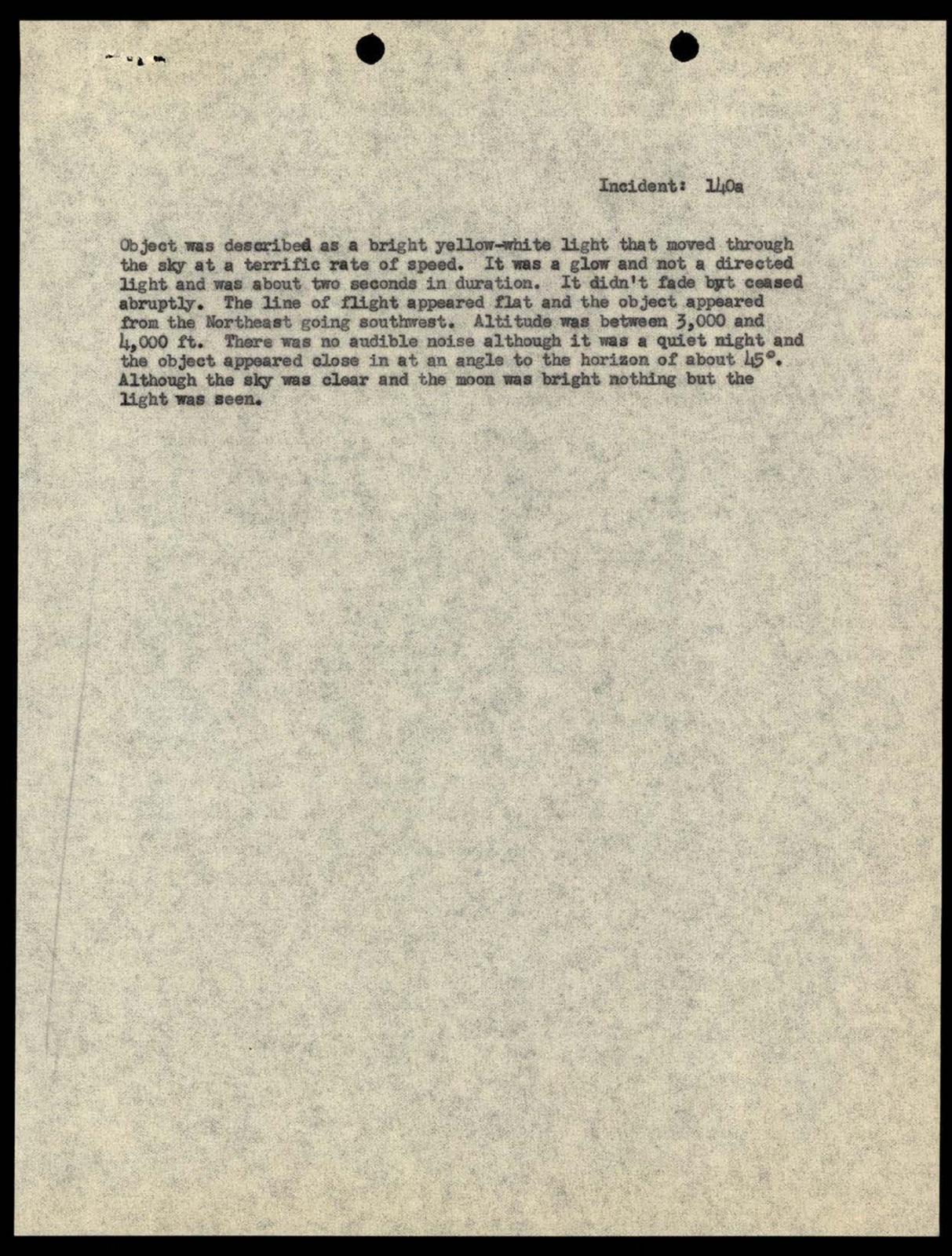 DOW-UAP-D088, ניתוח חיל האוויר של ארה"ב על עצמים מעופפים בארצות הברית, 101-172 — עמוד 122