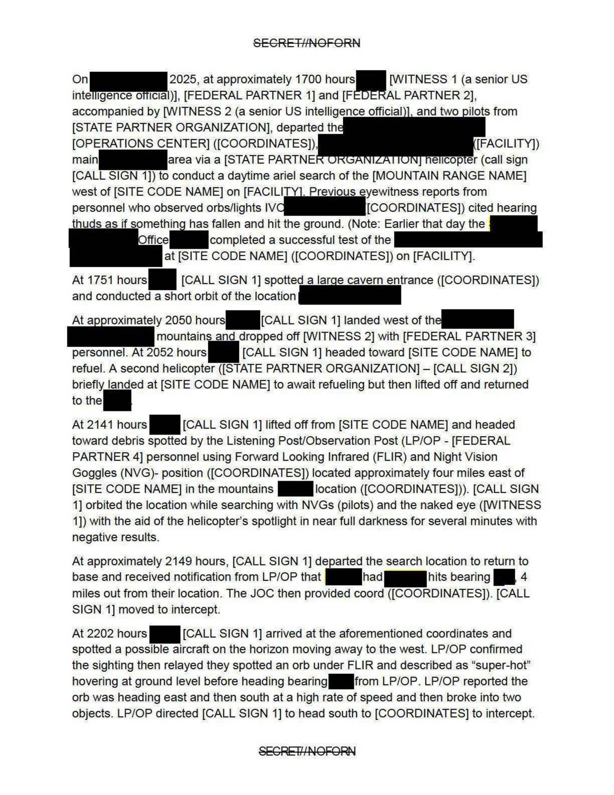 USPER Statement about UAP Sighting — עמוד 1